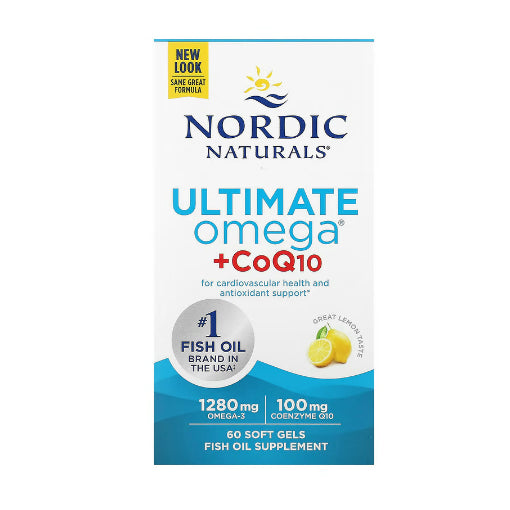 USA Onhand | Nordic Naturals Ultimate Omega-D3 + CoQ10 2X Mini with Vitamin D3 Xtra Teen Sport.