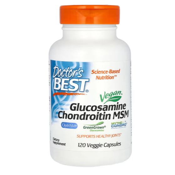 LowCostPh | Doctor's Best, Glucosamine Chondroitin MSM with OptiMSM, + Hyaluronic Acid, 150VegCaps