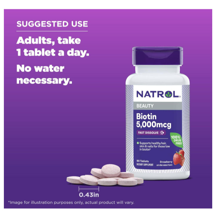 LowCostPH | Na Trol, Biotin, Maximum , Extra Strength, Fast 10,000 mcg, 5,000mcg, 1,000mcg