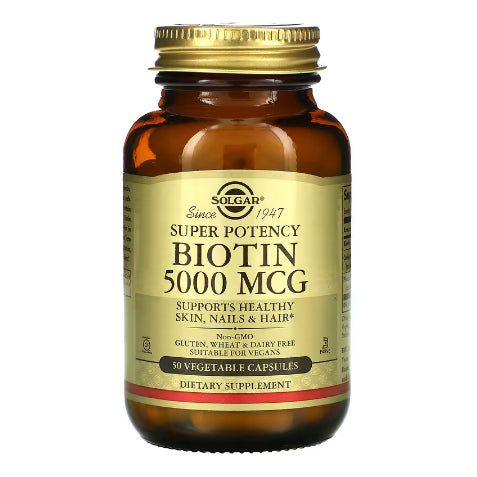 Low Cost PH | Solgar, Super High Potency Biotin, 10,000/5000/300 mcg, Vegetable Capsules