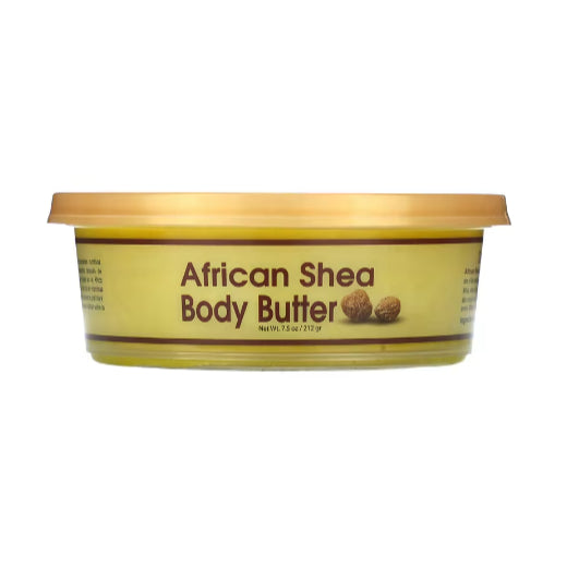 LowCostPH| Okay Pure Naturals, African Shea Body Butter, For Skin & Hair, 7.5 oz (212 g)