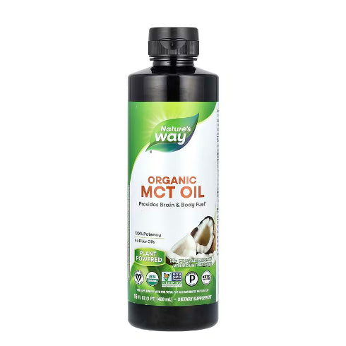 LowCost PH| Nature's Way Organic MCT Oil, Brain and Body Fuel from Coconuts*, C8 Caprylic Acid