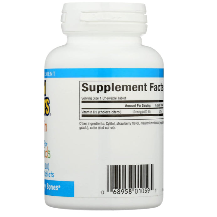 LowCost PH| Natural Factors, Vitamin D3 400 IU, Supports Strong Bones, Teeth and Immune Function.