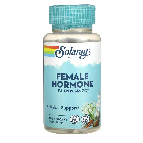 LowCostPh | Solaray, Female Hormone Blend SP-7C, 100 VegCaps, Herbal Support, Dietary Supplement