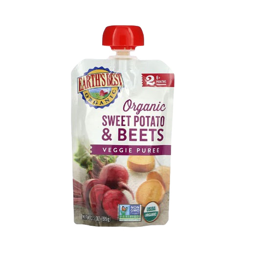 LowCostPh | Earth's Best, Organic Veggie Puree, 6+ Months, 3.5 oz (99 g)