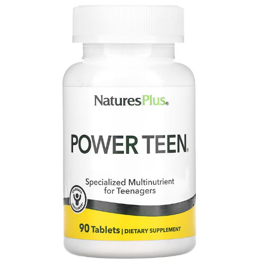 LowCostPh | NaturesPlus, Power Teen, 90 | 180 Tablets, Specialized Multinutrient for Teenagers