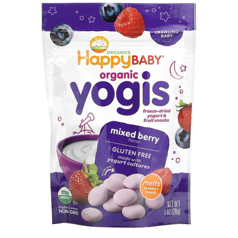 Low Cost PH | Happy Family Organics, Yogis, Greek Yogis, Mixed Berry, Strawberry, Mango, Blueberry
