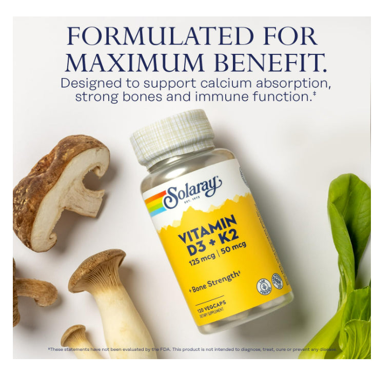 LowCostPh | NOW Foods, Sports Research, Solaray, Vitamin D3+K2, Supports Bone & Immune Health 120ct
