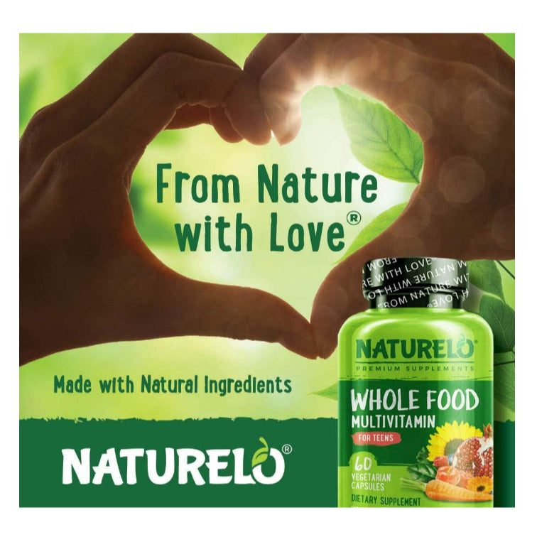 LowCostPH | NATURELO Whole Food Multivitamin for Teen Vitamin and Mineral for Teenage Boy / Girl