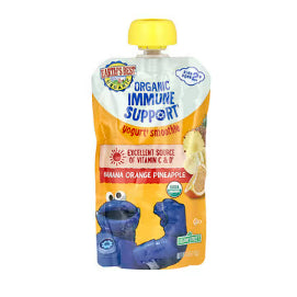 LowCostPh | Earth's Best, Sesame Street, Organic Fruit Yogurt Smoothie, For Ages 2 and Up,4.2 oz