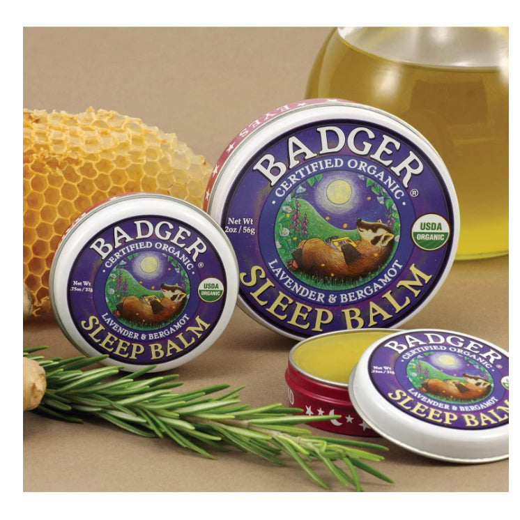 Low Cost PH | Badger - Sleep Balm, Lavender & Bergamot, Natural Sleep Balm, Scented Relaxing Balm