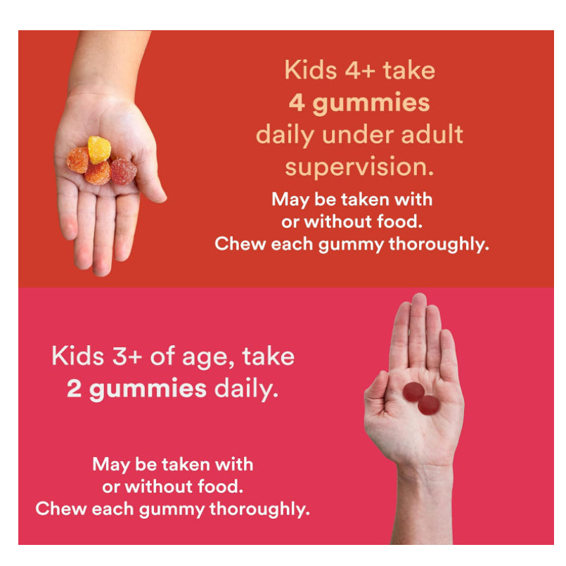 LowCostPh | SmartyPants, Kids Formula, Multi and Omega 3s, Strawberry Banana, Orange and Lemon, 120
