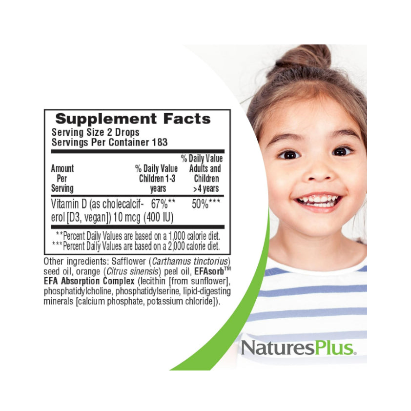 USA Onhand | Animal Parade® Vitamin D3 400 IU Liquid Drops