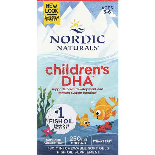 LowCostPH | Nordic Naturals Childrens DHA Xtra Ages 3-6 Berry Babys DHA. Brain Development Support
