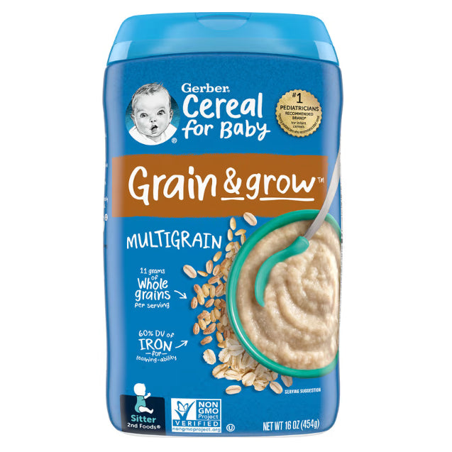 Little Sunshine | Gerbers, Oatmeal, Rice, Lil Bits, Hearty Bits, Probiotic Banana, Multigrain Cereal