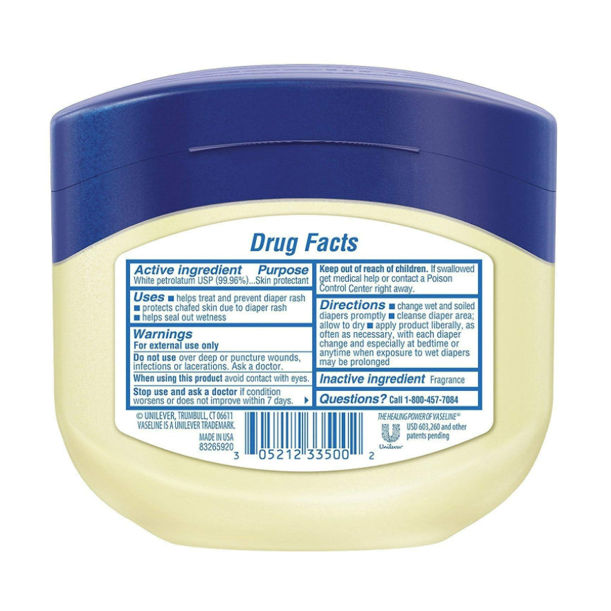 LowCostPH| Vaseline Petroleum Jelly Original Provides Dry Skin Relief And Protects Minor Cuts Dermat