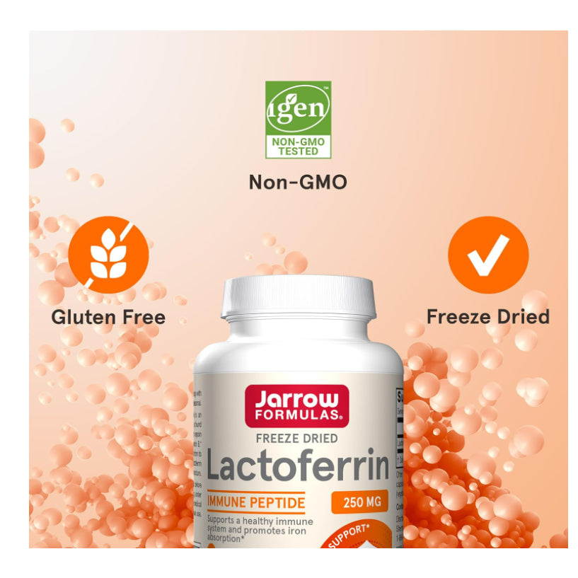 LowCostPH| Lactoferrin 250 mg - Immune-Supporting Glycoprotein - For Healthy Immune System Support