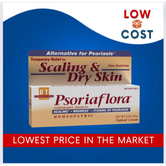 LowCost PH| Boericke & Tafel, Psoriaflora, Topical Cream, 1 oz (28 g) for Skin