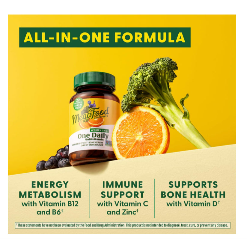 LowCost PH| MegaFood, Women's 40+ One Daily Multivitamin, 30 Tablets
