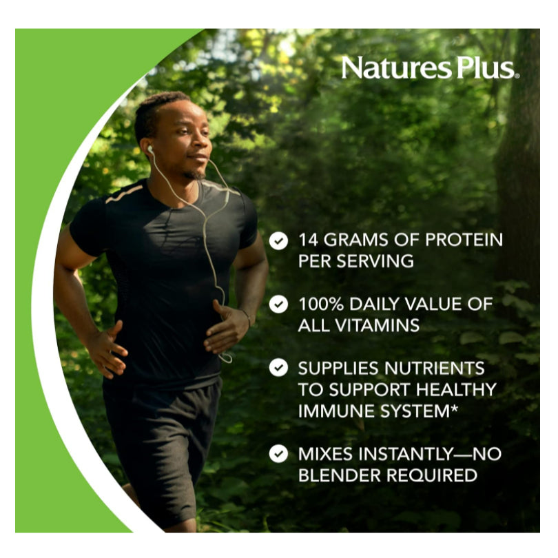 LowCost PH| NaturesPlus, Spiru-Tein, Protein Powder Meal, Vanilla, 2.12 lbs (960 g)
