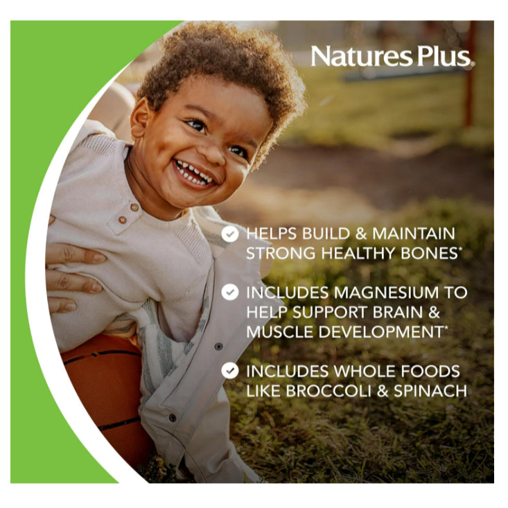 LowCost PH| NaturesPlus, Animal Parade, Calcium, Children's Chewable Supplement, Vanilla Sundae, 90
