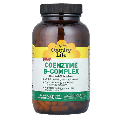 LowCostPh | Country Life, Coenzyme B-Complex Vitamin,Support Energy and Metabolism, Daily Supplement
