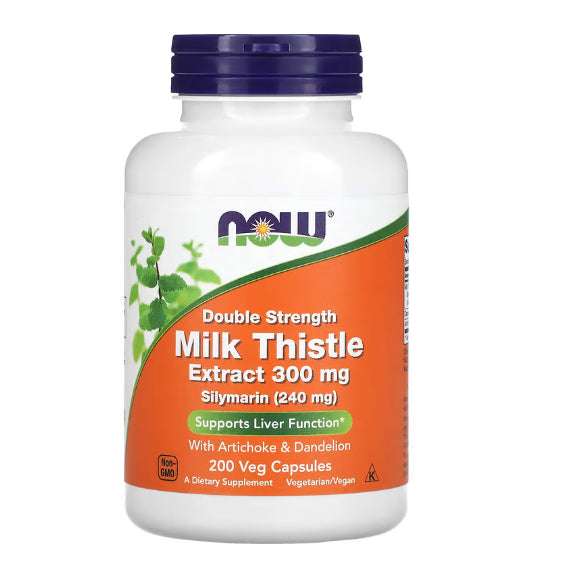 LowCostPH | NOW Foods, Milk Thistle, Double Strength, 300 mg, Milk Thistle w/ Turmeric, 150mg VegCap