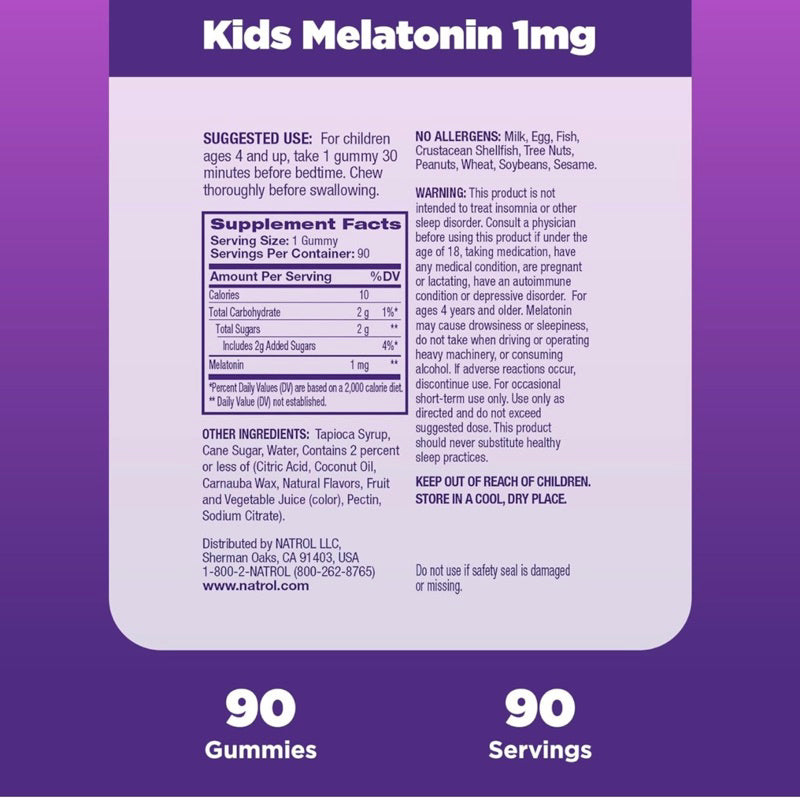 Low Cost PH | Melatonin Gummies for Kids, Helps Sleep Better, 10mg 5mg 3mg 1mg