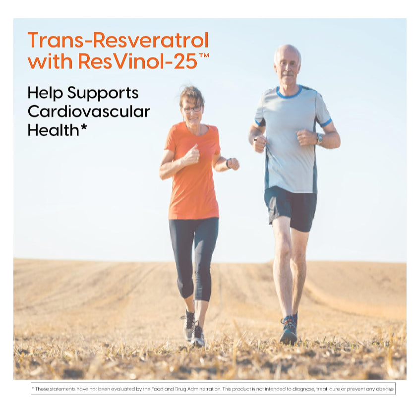LowCost| Doctor's Best, Trans-Resveratrol with Resvinol, non-gmo, vegan, Gluten Free, 100mg|200mg