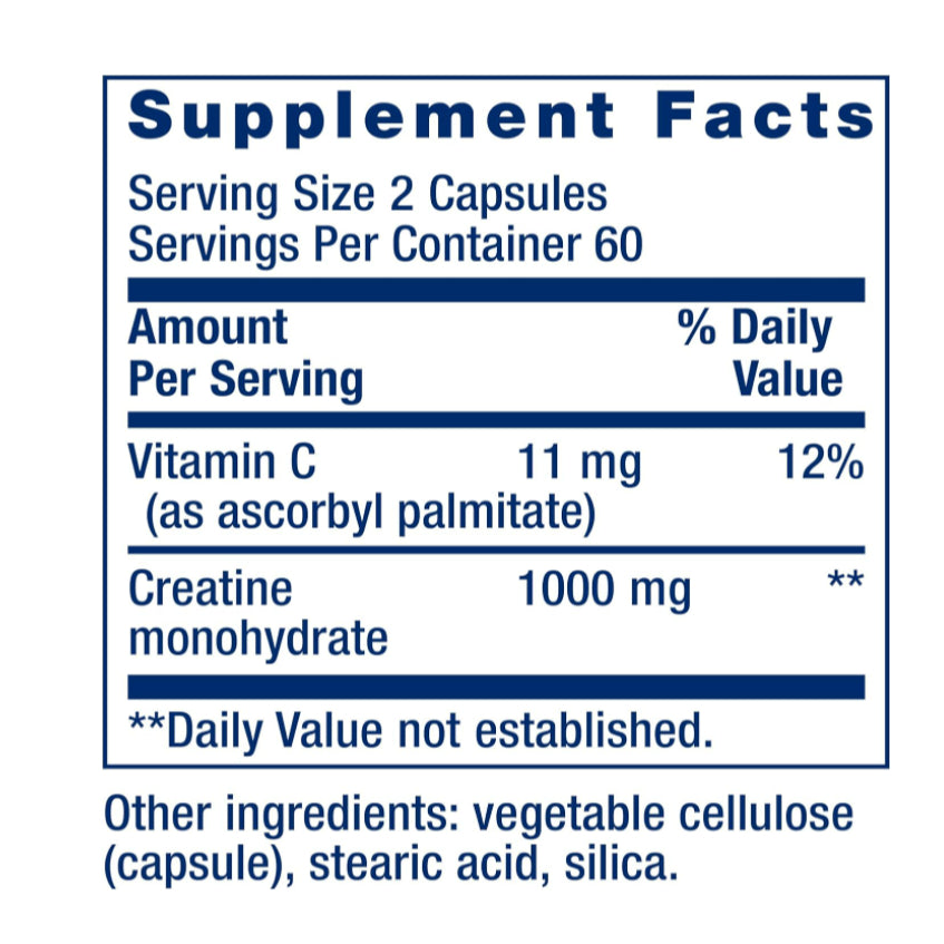 Lowcostph | Life Extension, Creatine Capsules, 120 Capsules