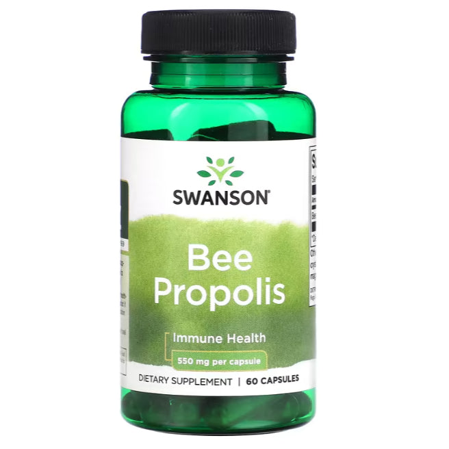 Swanson Ph | Swanson, Bee Propolis, Bee Pollen. Supports Immune Health and Energy, Capsules