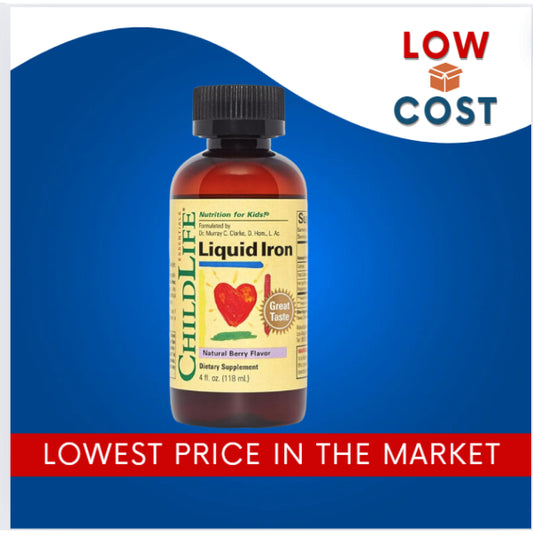 LowCost| ChildLife Essentials, Liquid Iron, Natural Berry, 4 fl oz (118 ml)