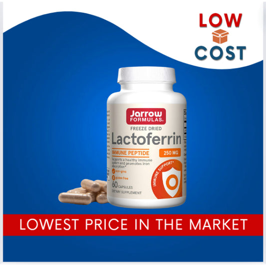LowCostPH| Lactoferrin 250 mg - Immune-Supporting Glycoprotein - For Healthy Immune System Support