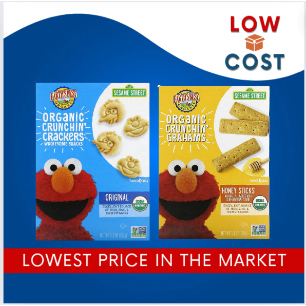 LowCostPh | Earth's Best, Organic Crunchin' Grahams,Letter of the Day Cookies, Breakfast Biscuits,