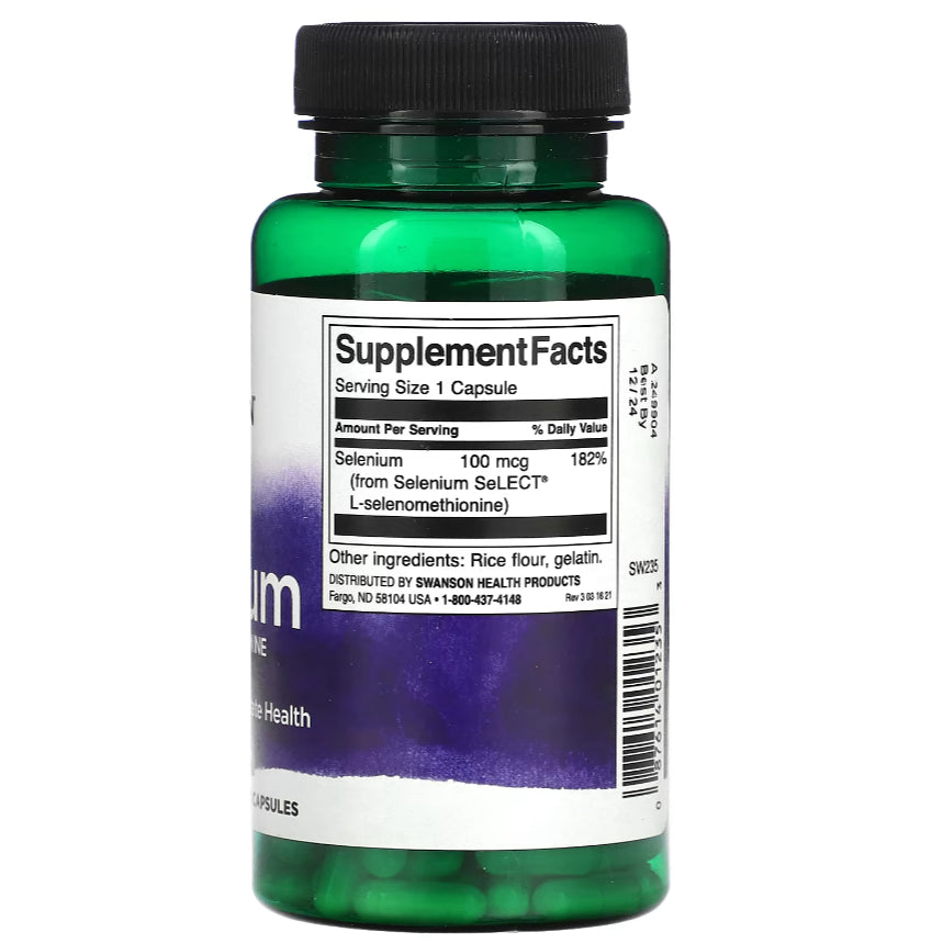 LowCostPh | Swanson, Albion Selenium Complex, 200 mcg , 90 Capsules