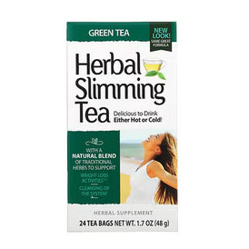 LowCostPH | 21st Century Herbal Slimming Tea Honey Lemon Caffeine Free, 24 Tea Bags, 1.7 oz (48 g)
