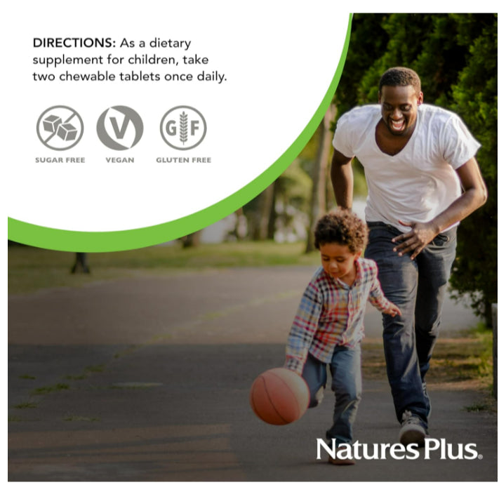LowCost PH| NaturesPlus, Animal Parade, Calcium, Children's Chewable Supplement, Vanilla Sundae, 90