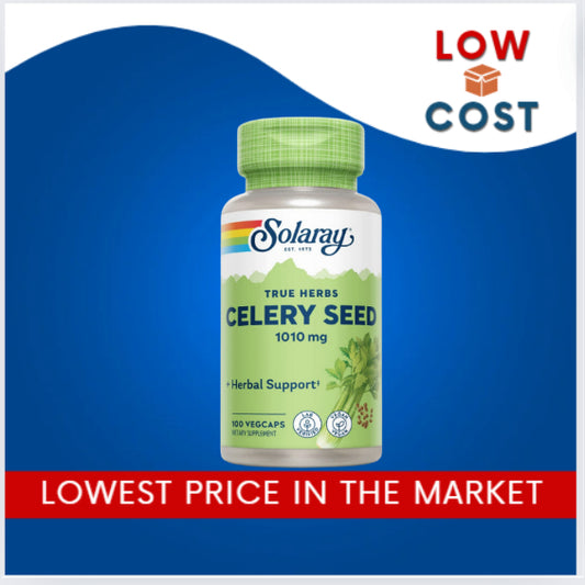 LowCost PH| Solaray, Celery Seed, 1,010 mg, 100 VegCaps (505 mg per Capsule)
