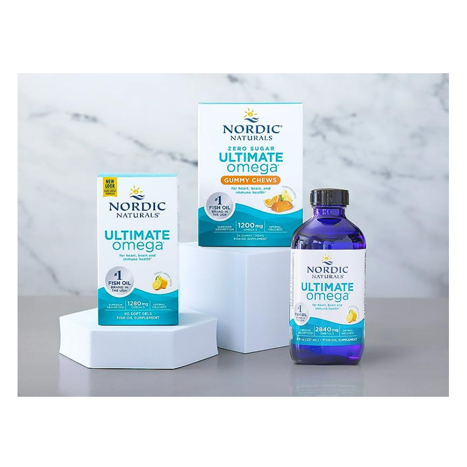 USA Onhand | Nordic Naturals Ultimate Omega-D3 + CoQ10 2X Mini with Vitamin D3 Xtra Teen Sport.