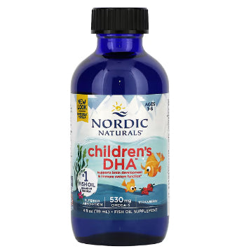 LowCostPh | Nordic Naturals, Children's DHA, Ages 1-6, Strawberry, 4 fl oz, 8 fl oz, 16 fl oz