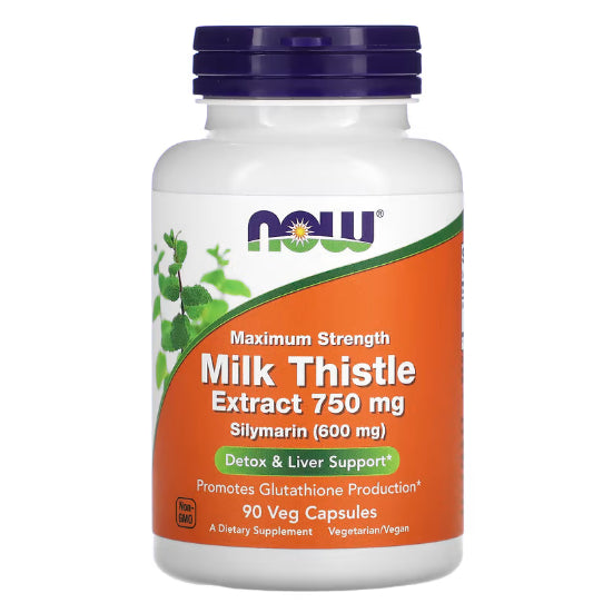 LowCostPH | NOW Foods, Milk Thistle, Double Strength, 300 mg, Milk Thistle w/ Turmeric, 150mg VegCap
