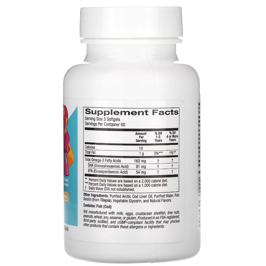 LowCostPH | California Kid's Chewable DHA | California Gold Nutrition Children's DHA,  Triglyceride
