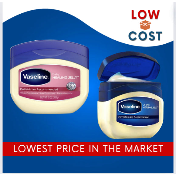 LowCostPH| Vaseline Petroleum Jelly Original Provides Dry Skin Relief And Protects Minor Cuts Dermat