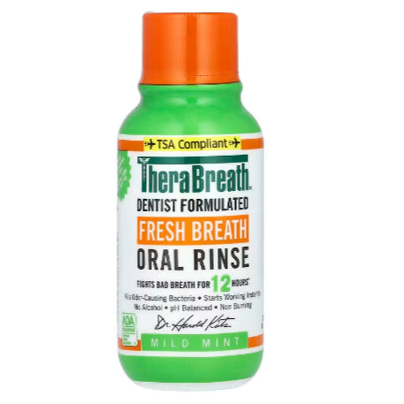 LowCostPh | TheraBreath, Dry Mouth, Mandarin Mint, & Tart Berry, 100 Lozenges| Oral Rinse | Tongue C