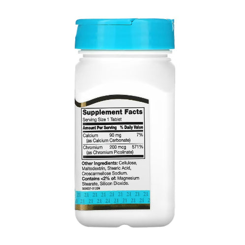 LowCostPH | Solgar Chromium Picolinate, 500 mcg | 200 mcg Supports Healthy Blood Sugar Metabolism