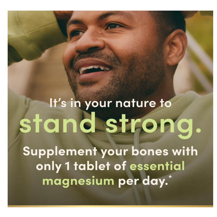 Low Cost PH | Nature's Bounty Magnesium, 500 mg, 200 Coated Tablets