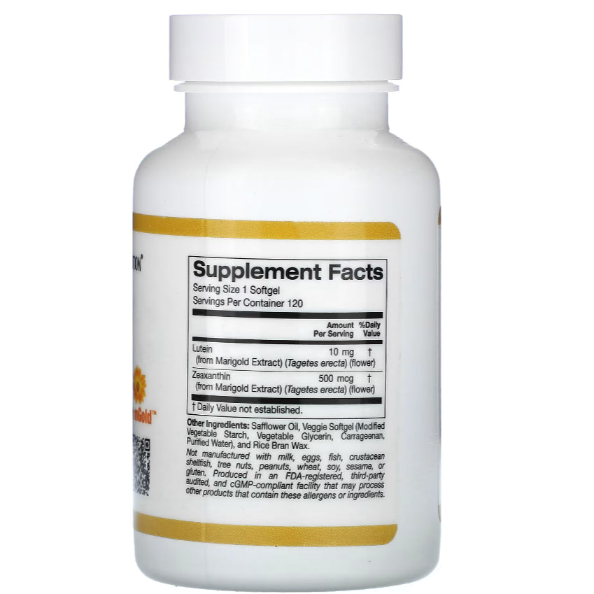LOwCostPh | Doctor's Best, California Gold Nutrition, Lutein with Lutemax 2020, 20mg 60ct | 120 ct