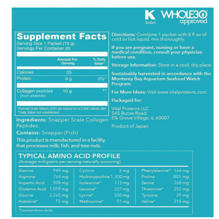 Low Cost PH | Vital Proteins Collagen Peptides Powder Supplement (Type I, III) for Skin Hair Nail Jo