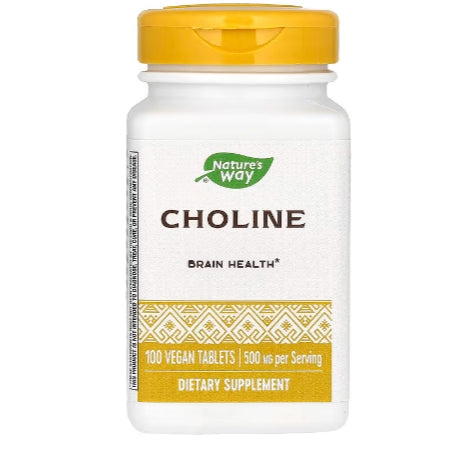 LowCostPh | Nature's Way, Choline & Inositol, 1,000 mg, 100 Capsules (500 mg per Capsule)