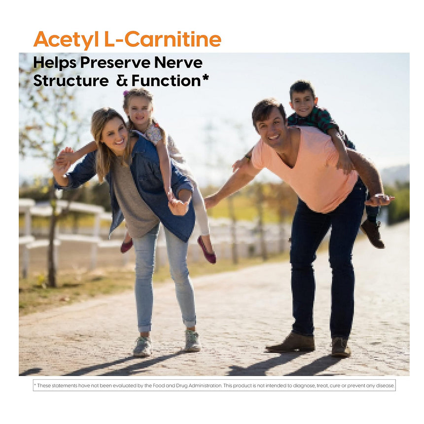 LowCost PH|Doctor's Best Acetyl L-Carnitine, Help Boost Energy Production, Support Memory/Focus,Mood